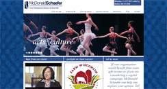 Desktop Screenshot of mcdonaldschaefer.com